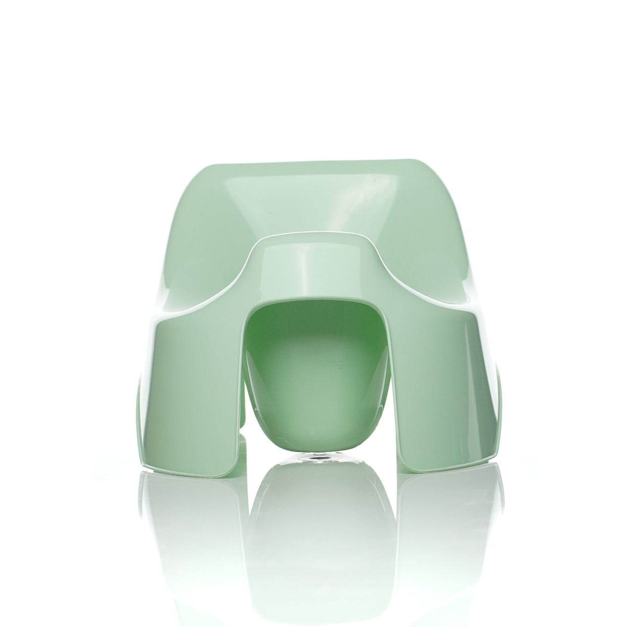 Olita anatomica cu spatar Thermobaby Celadon green