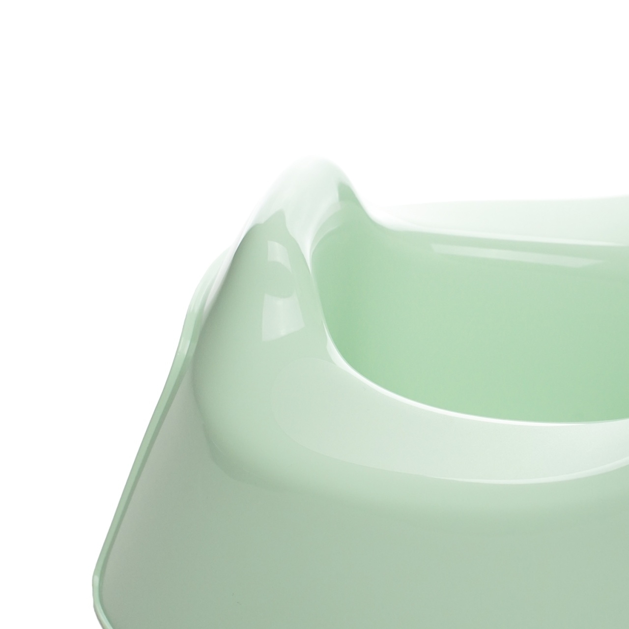 Olita anatomica cu spatar Thermobaby Celadon green