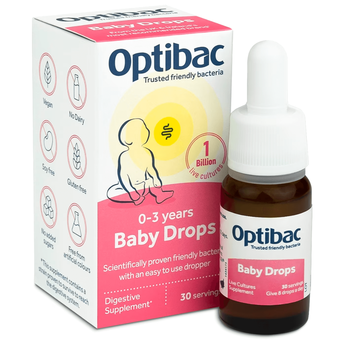 Optibac - Probiotic Baby picaturi 10ml