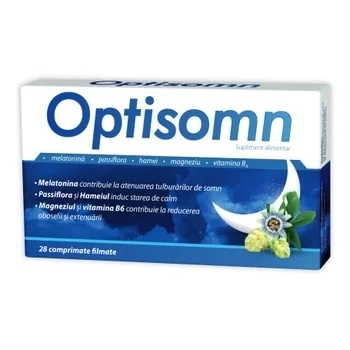 Optisomn, 28 comprimate, Zdrovit Optisomn, 28 comprimate, Zdrovit