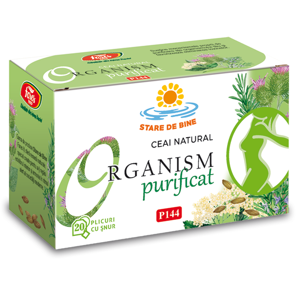 Fares - Ceai Organism Purificat P144 20plicuri