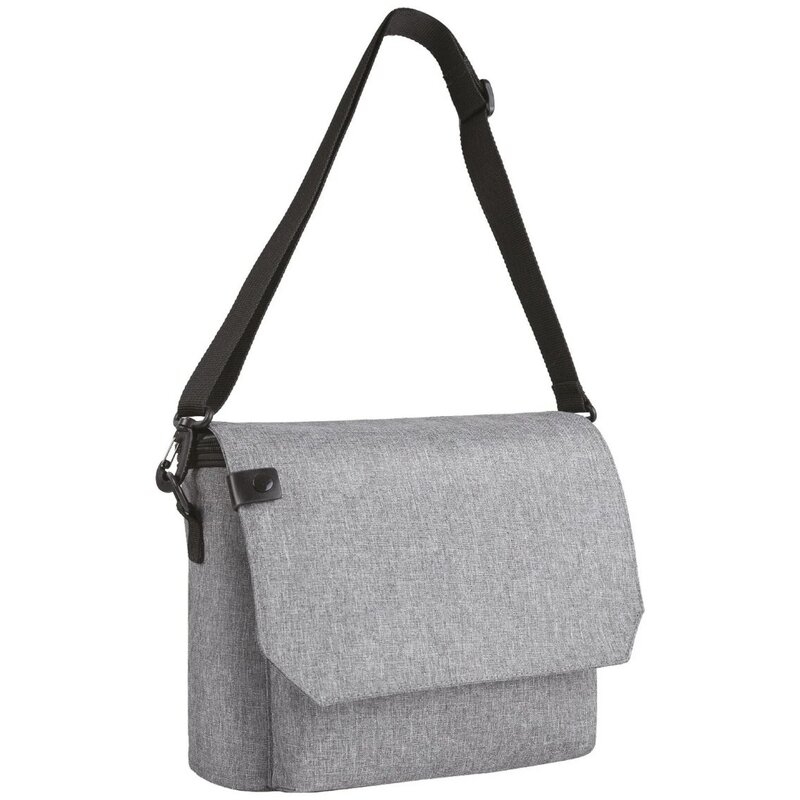 Organizator auto si pentru carucior, 3 in 1, Transformabil in gentuta mamici, Cu suport pentru tableta, iPad, Cu buzunare, FreeON, Grey