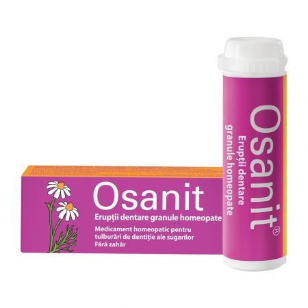 Granule homeopate pentru eruptii dentare Osanit, 7,5 g, Dr. A. & L. Schmidgall