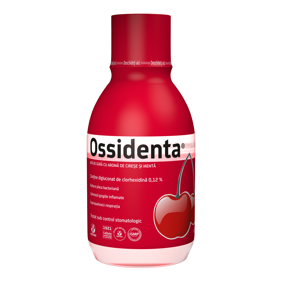 Ossidenta cirese si menta apa de gura 250ml