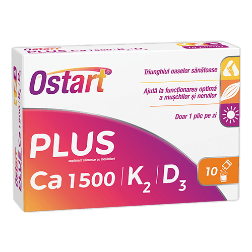 Fiterman -Ostart Plus Ca+K2+D3 10plicuri