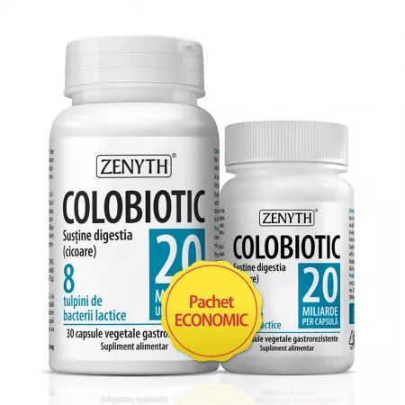 Pachet Colobiotic, 30 + 10 capsule, Zenyth