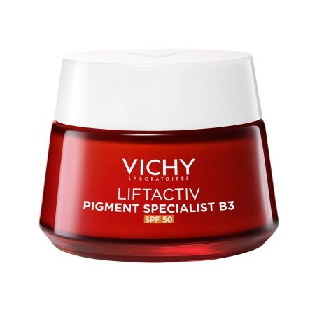 Pachet Crema SPF 50 Liftactiv Pigment Specialist B3, 50 ml + Crema de noapte Liftactiv Pigment Specialist B3, 15 ml + Fluid cu SPF 50+ Capital Soleil, 3 ml + Sampon anti-matreata Dercos, 6 ml, Vichy Pachet Crema SPF 50 Liftactiv Pigment Specialist B3, 50 ml + Crema de noapte Liftactiv Pigment Specialist B3, 15 ml + Fluid cu SPF 50+ Capital Soleil, 3 ml + Sampon anti-matreata Dercos, 6 ml, Vichy