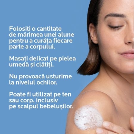 Pachet Lipikar Crema de spalare Syndet AP+, 400 ml, + Rezerva balsam Syndet AP+, 400 ml + Balsam Light AP+M, 15 ml, La Roche Posay