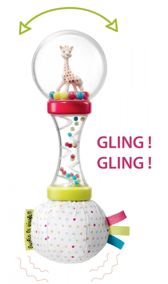 Pachet Girafa Sophie si zornaitoare Maracas