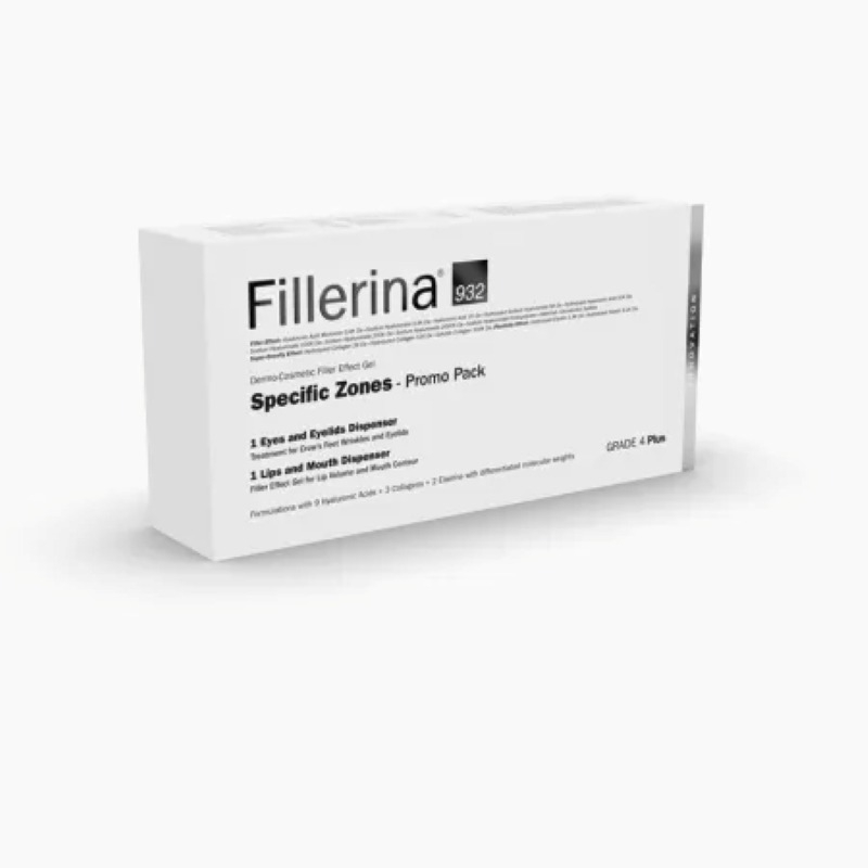 Pachet Grad 4 Plus Fillerina 932 Tratament pentru ochi si pleoape, 15 ml + Tratament pentru buze si conturul buzelor, 7 ml, Labo