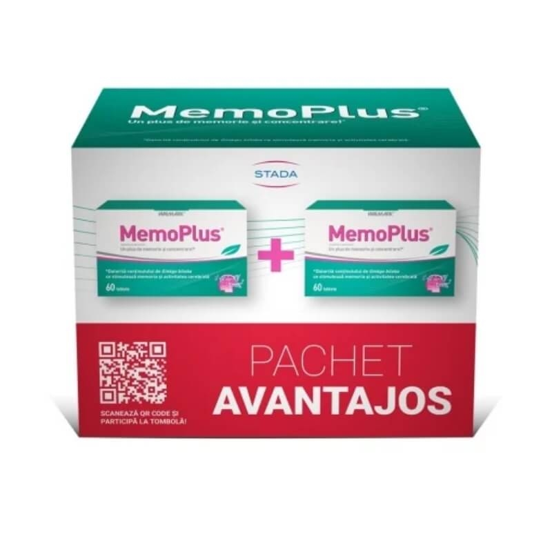 Pachet Memoplus, 60+60 tablete,  Walmark