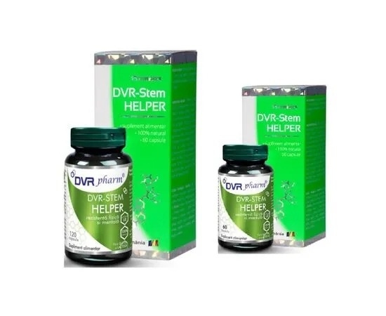 Pachet Stem Helper, 120 + 60 capsule, DVR Pharm
