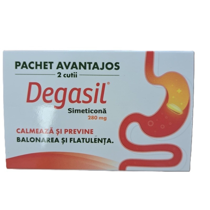 Pachet Degasil, 2 x 32 capsule, Walmark