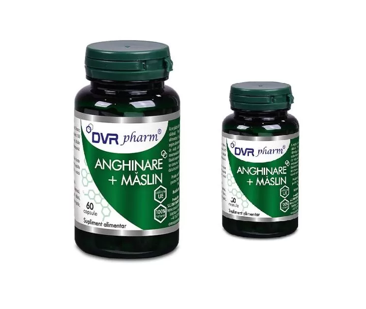 DVR Pharm - Anghinare + Maslin pachet 60caps + 30caps