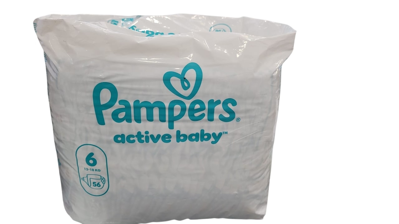 Pampers 6 Active Baby 13-18kg X 56 Buc