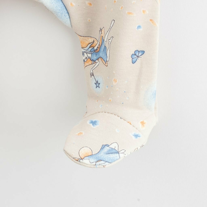 Pantalonasi cu botosei, Marime 68, Din bumbac 100%, New Baby, Fairy