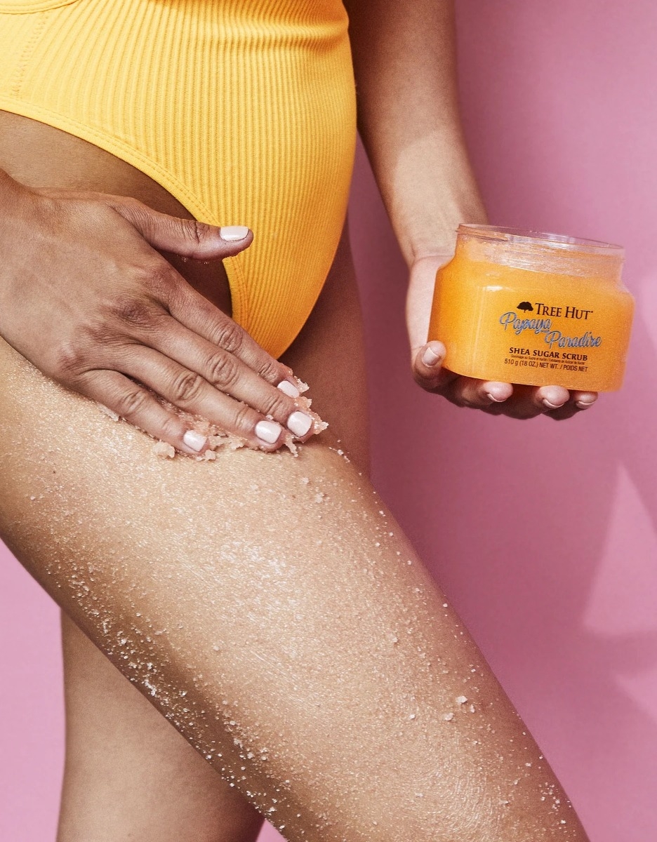 Shea Sugar Scrub Papaya Paradise Tree Hut, 510 g, GNC