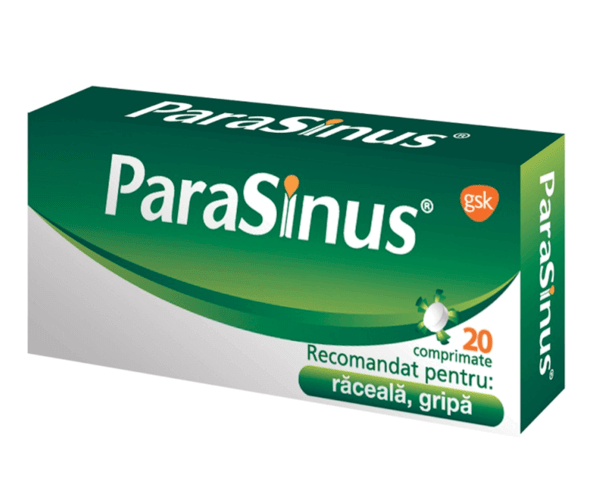 Parasinus, 20 comprimate, GSK