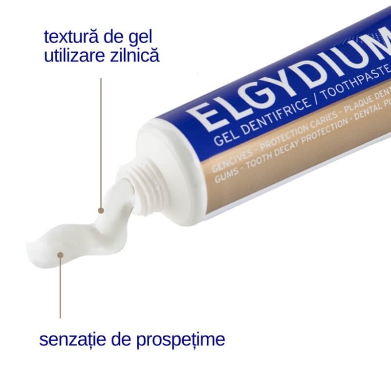 Pasta de dinti cu beneficii multiple 5 in 1 Multi Action, 75 ml, Elgydium
