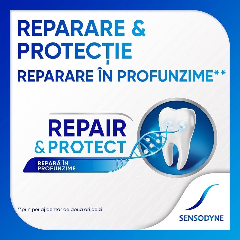 Pasta de dinti Repair & Protect Cool Mint, 75 ml, Sensodyne