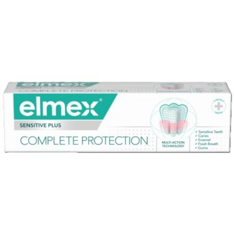 Pasta de dinti Sensitive Plus Complete Protection, 75 ml, Elmex
