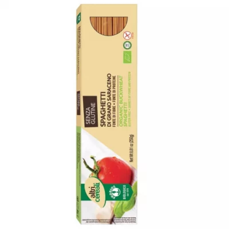 Paste bio spagheti din hrisca, 250 g, Probios