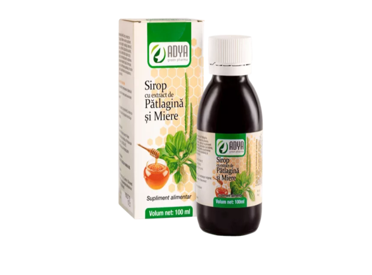 Adya - Sirop cu patlagina si miere 100ml