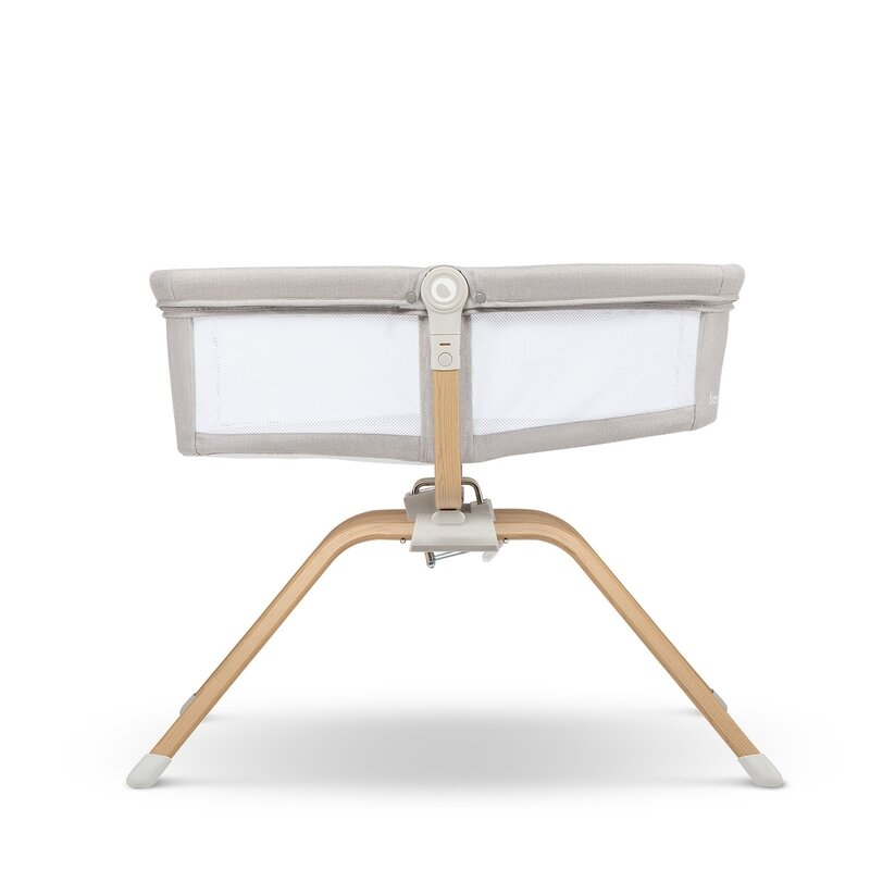 Patut balansoar, Lionelo, Malin Evo, 3 in 1, Pliabil, 0-9 kg, Geanta Transport, Asamblare Rapida, Ultra-Usor, Conform cu standardele europeane de securitate EN1130 si EN16890, Bej