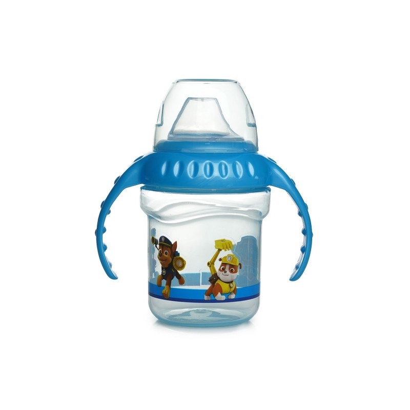 PAW PATROL CANA CU CAPAC SI MANERE 250 ML - CIOC DIN SILICON