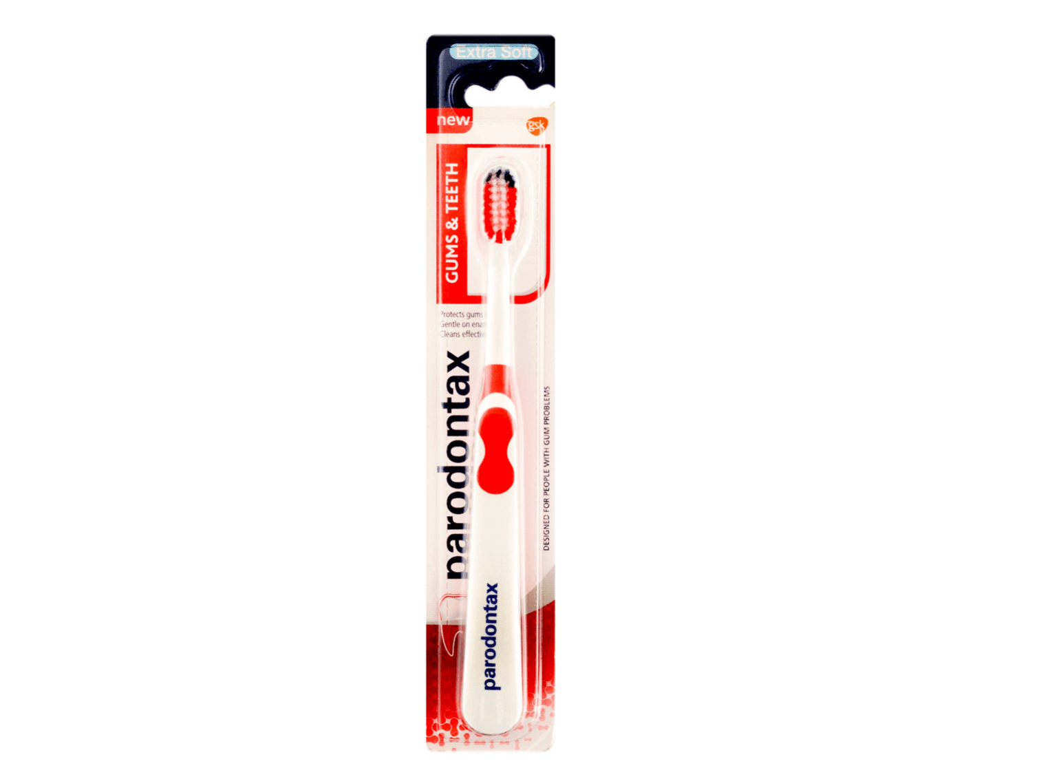 Periuta de dinti Gums & Teeth, Extra Soft Parodontax, 1 bucata, Gsk