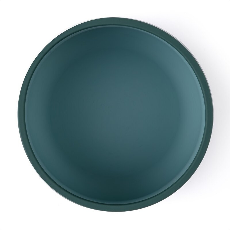 Petite&Mars - Bol Take&Match, Cu ventuza, Silicon, Fara BPA, 450 ml, 6 luni+, Verde