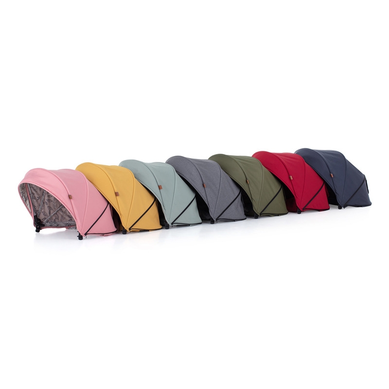 Petite&Mars - Carucior sport, Royal, Include husa pentru scaun, husa pentru picioare, geanta pentru scutece si capotina extensibila, Cu fereastra, Impermeabila, Cu SPF 50, Aluminiu, 0-22 kg, 111 x 57 x 86 cm, Ocean Blue