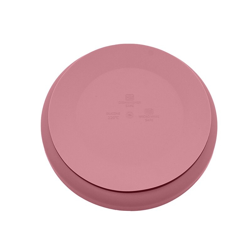 Petite&Mars - Farfurie din silicon fara BPA, Cu ventuza, TAKE&MATCH, 6 luni+, 400 ml, Roz