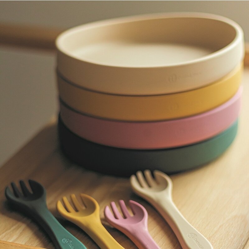 Petite&Mars - Farfurie din silicon fara BPA, Cu ventuza, TAKE&MATCH, 6 luni+, 400 ml, Roz