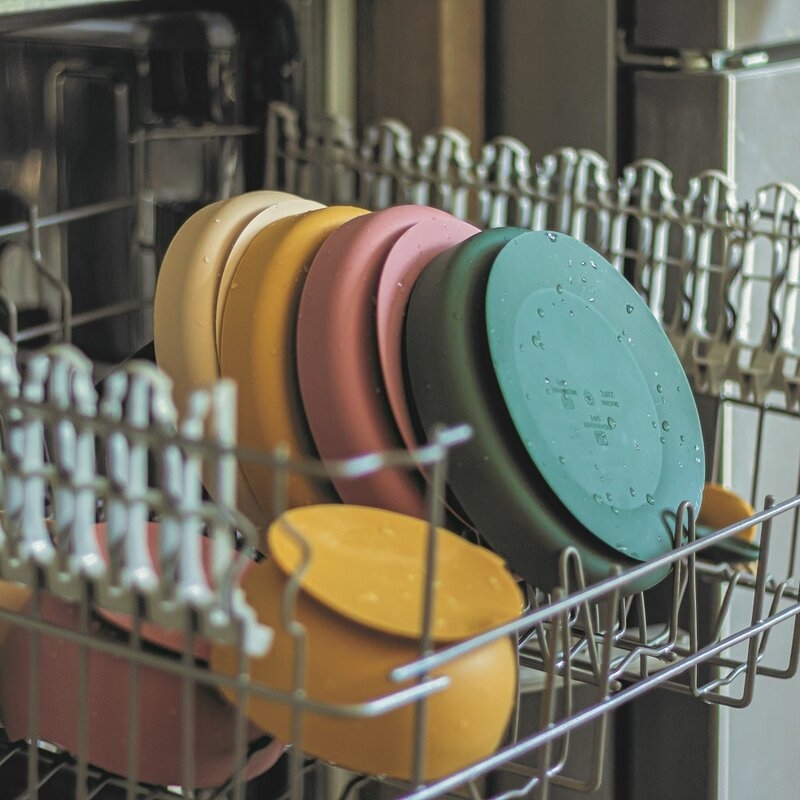 Petite&Mars - Farfurie din silicon fara BPA, Cu ventuza, TAKE&MATCH, 6 luni+, 400 ml, Roz