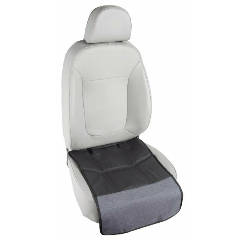 Petite&Mars – Protectie impermeabila pentru bancheta auto si spatar, Cu organizator, 3 in 1 , Savior, Gri