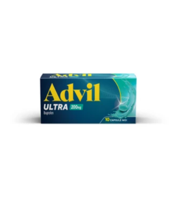 Advil Ultra, 200 mg, 10 capsule moi, Gsk