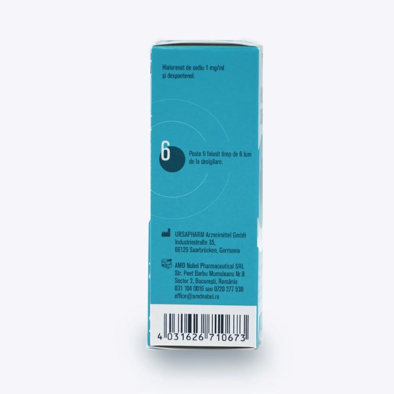 Picaturi lubrifiante pentru ochi Hylo Care, 10 ml, Ursapharm