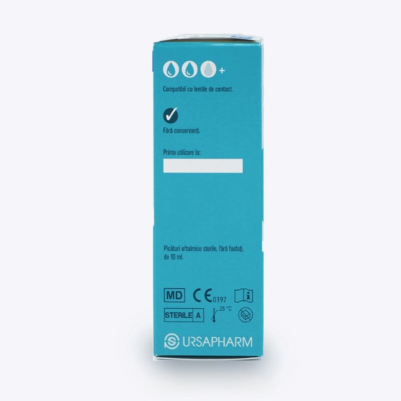 Picaturi lubrifiante pentru ochi Hylo Care, 10 ml, Ursapharm