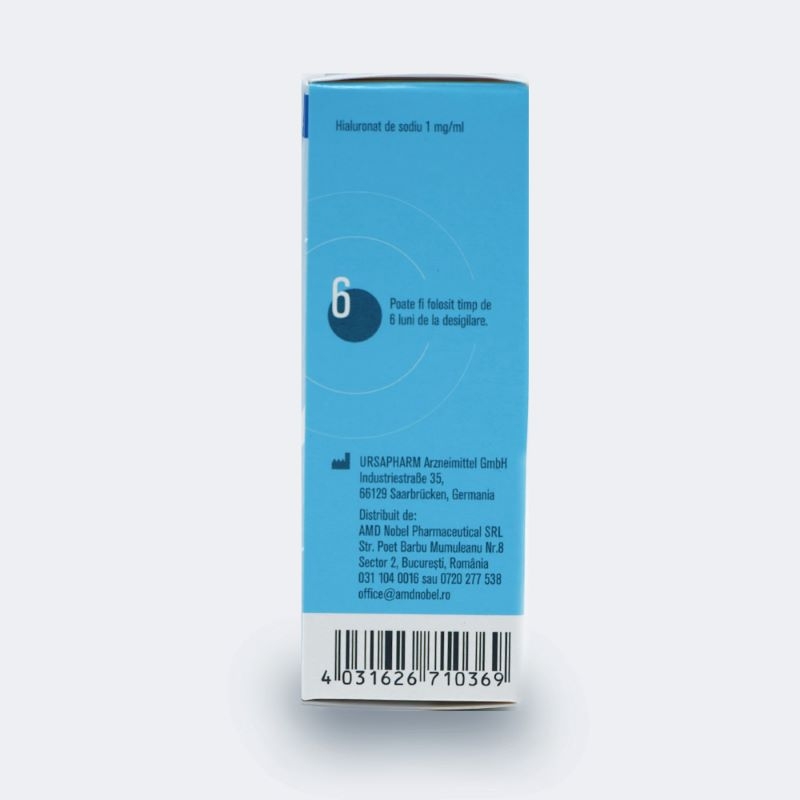 Picaturi lubrifiante pentru ochi Hylo-Comod, 10 ml, Ursapharm