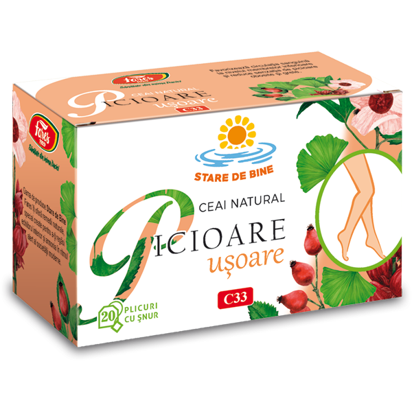 Fares - Ceai Picioare Usoare C33 20plicuri