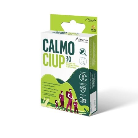 Plasturi dupa intepaturi pentru copii Calmo Ciup, 30 plasturi, Terapia
