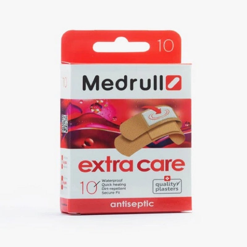 Plasturi Extra Care, 10 bucati, Medrull
