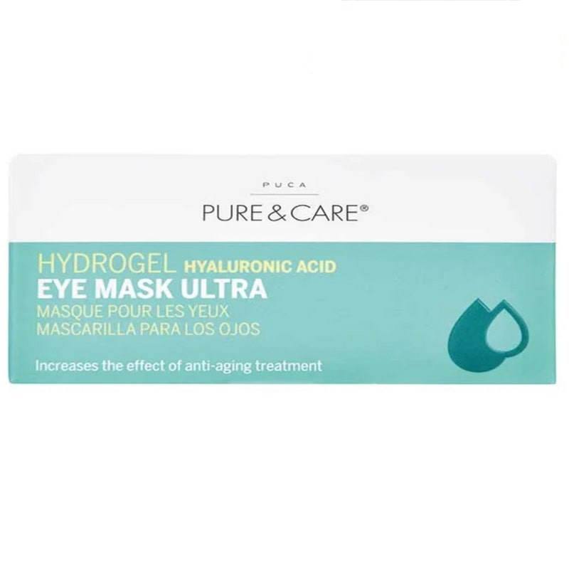 Plasturi hidrogel cu acid hialuronic pentru ochi, 30 bucati, Puca Pure&Care