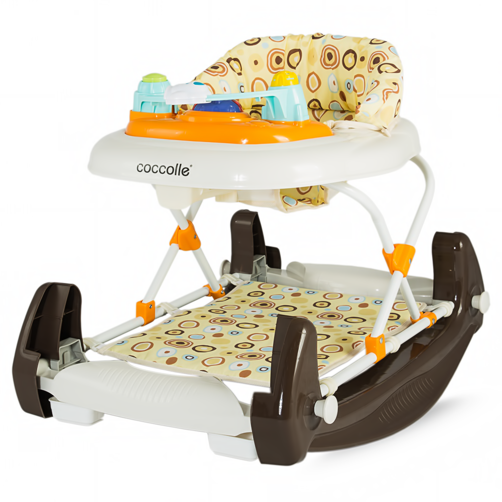 Coccolle premergator cu balansoar Vivace maro