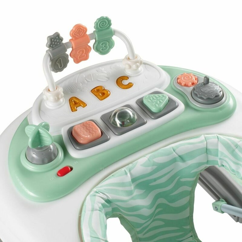 Premergator copii, Cu muzica si lumini, Cu roti din silicon, Conform cu standardul european de securitate EN1273:2020, New Baby, ABC Brilliant Star