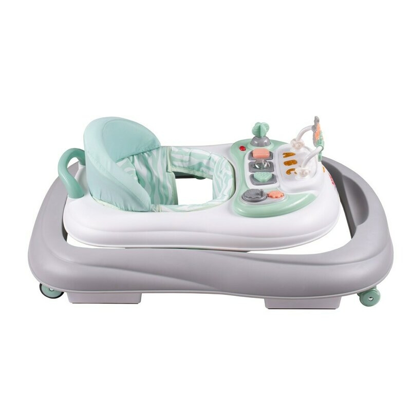 Premergator copii, Cu muzica si lumini, Cu roti din silicon, Conform cu standardul european de securitate EN1273:2020, New Baby, ABC Brilliant Star