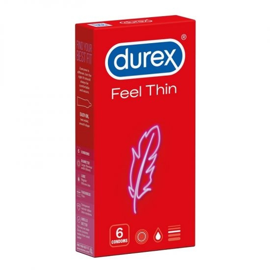 Durex - Feel Thin 6 prezervative
