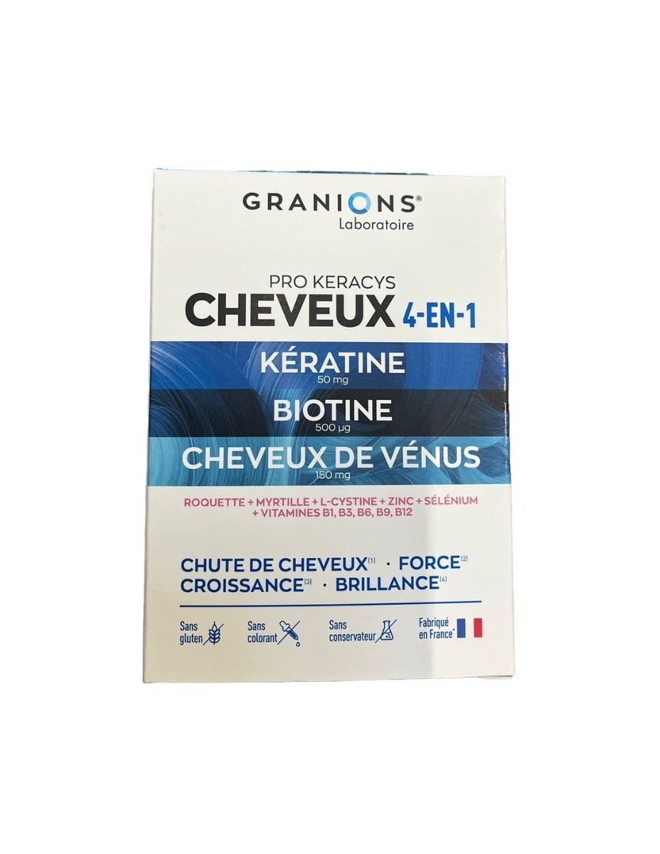 Pro Keracys par 4 in 1, 90 tablete, Granions