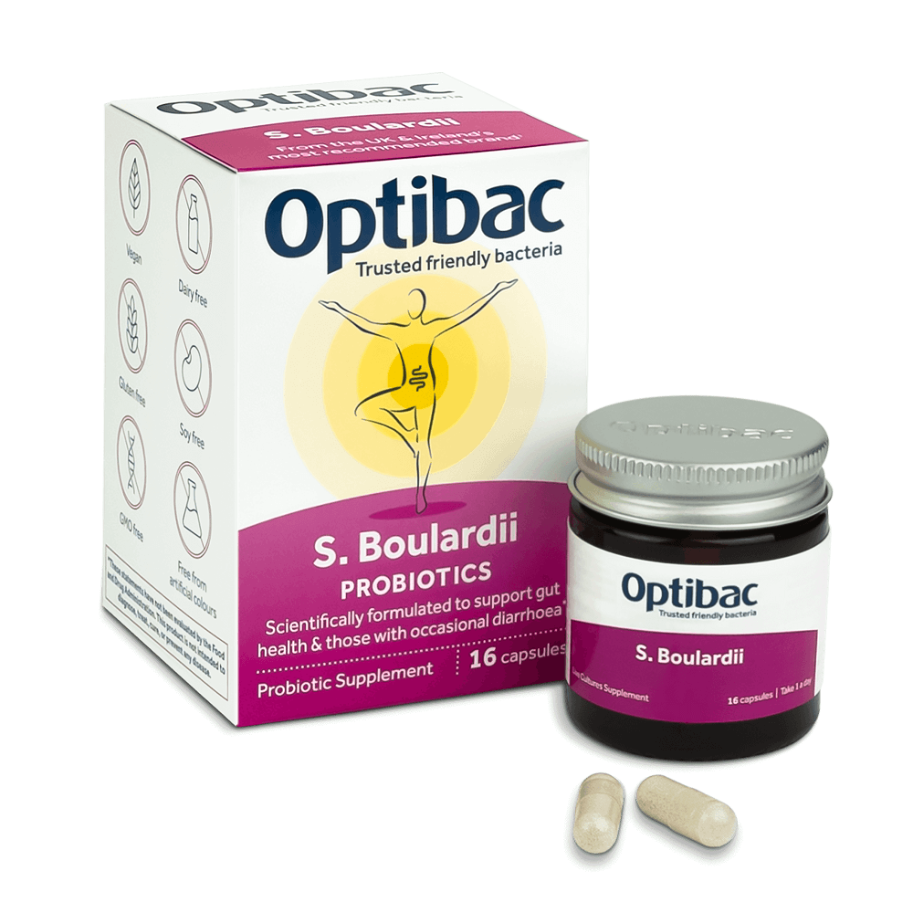 Optibac - Probiotic Saccharomyces Boulardii 16caps